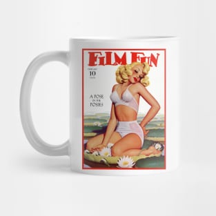 Film Fun, vintage pulp magazine cover Mug